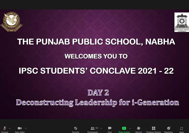 Online IPSC Students’ Conclave (Day-2)