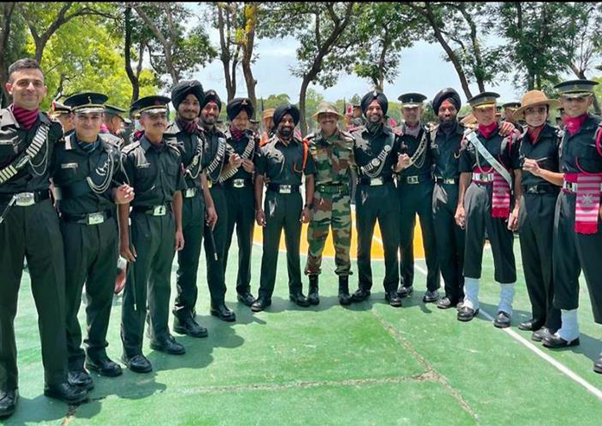 Lt Loveneet Singh from PPS stands third in order of merit at IMA