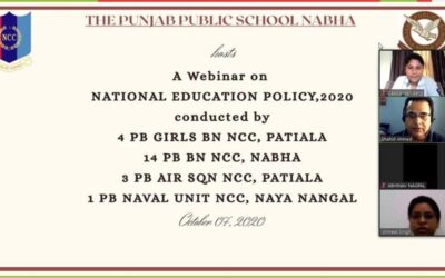 Webinar on NEP by NCC Division